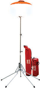 1000W Metal Halide Diffused Balloon Light, Pentapod Stand w/3-stage mast assembly