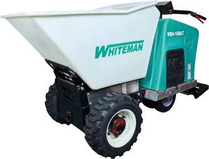 16 Cu. Ft., 48V 7kWh Vanguard lithium-ion battery, with foam-filled tires