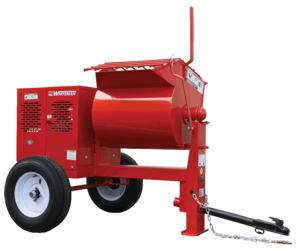 Mixer-Mortar  6.3cf Towable  Honda 4.8hp