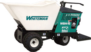 16 Cu. Ft., 18HP Vanguard engine, All-Wheel Drive, with foam-filled tires