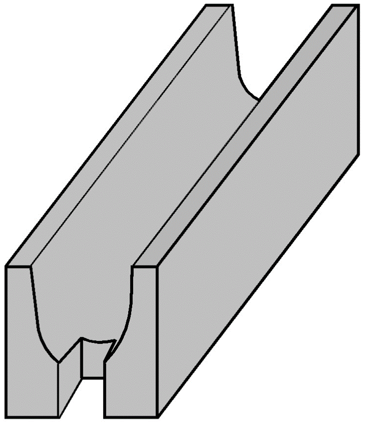 12" PRECAST U LINTEL