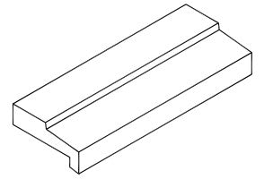 2 STEP FACE PRECAST WINDOW SILL