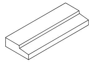 2 STEP FLUSH PRECAST WINDOW SILL