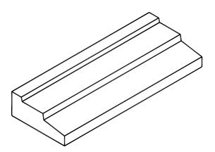 3 STEP FLUSH PRECAST WINDOW SILL