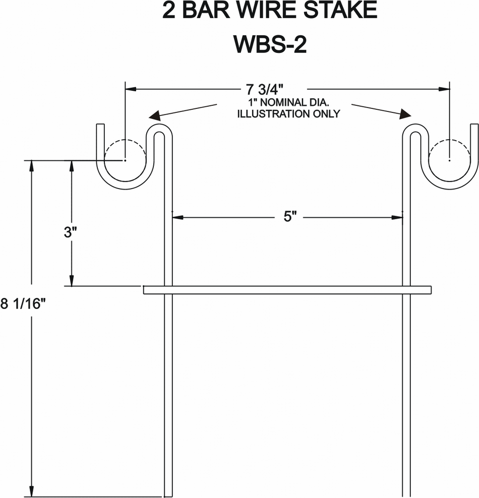 Wire Bar Stakes